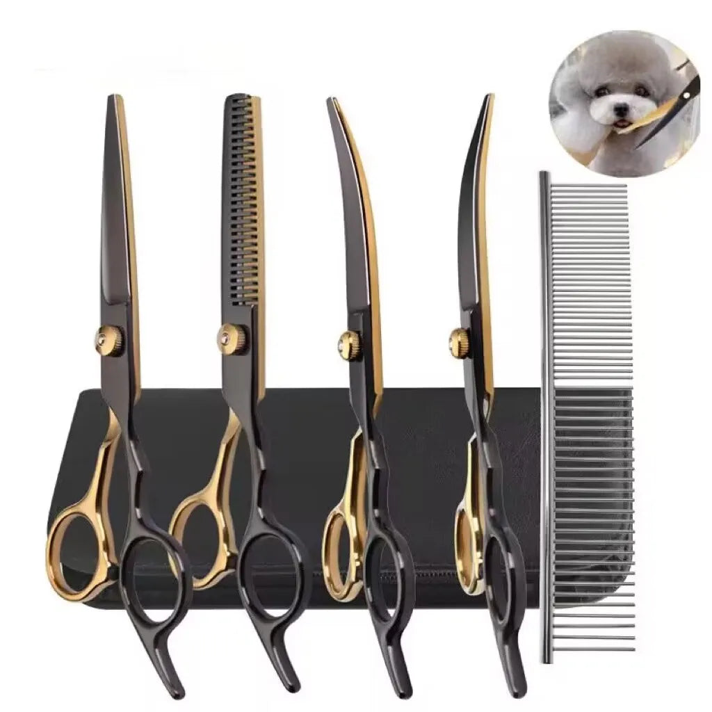 6.5 Inch Pet Grooming Scissors Kit