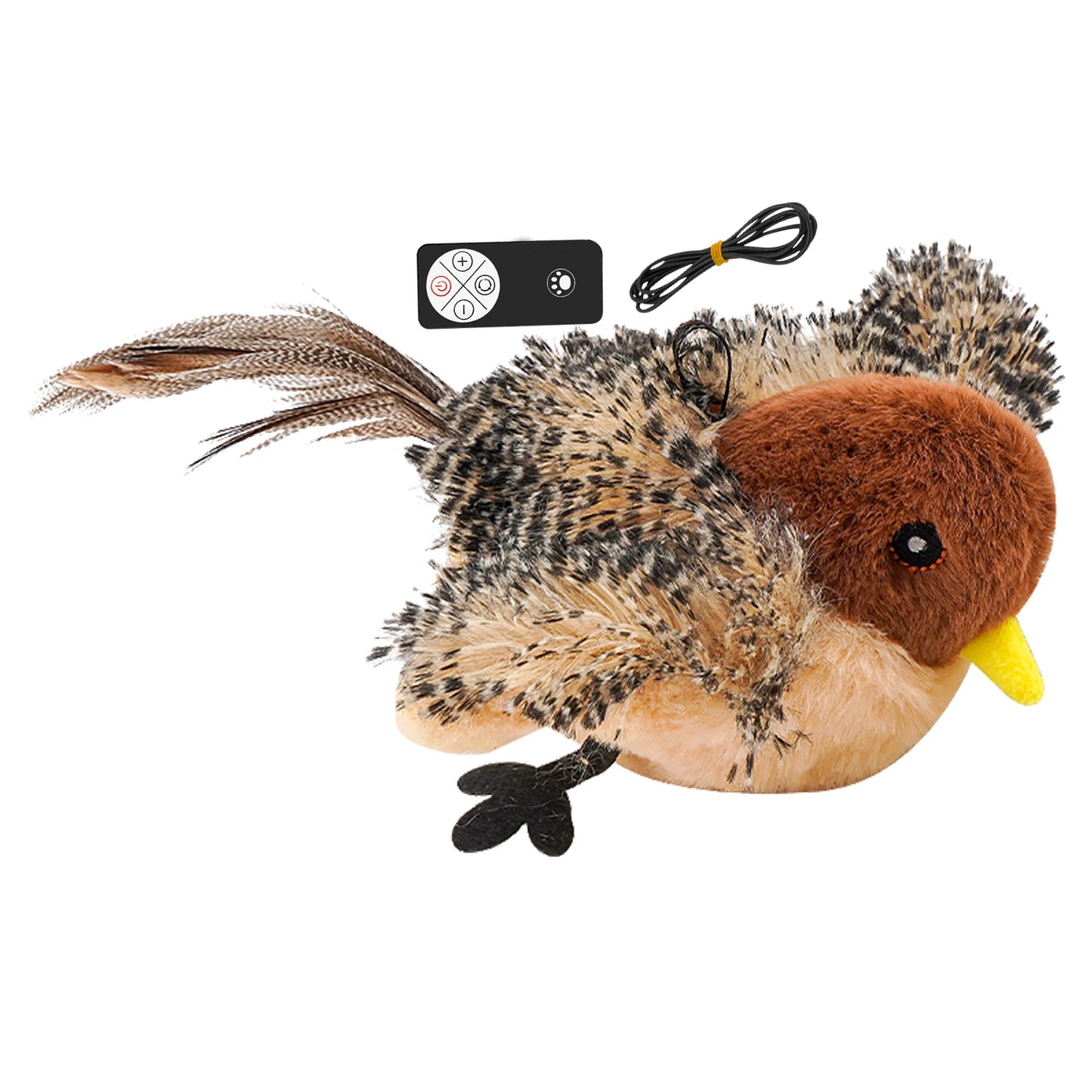 Remote Control Simulated Chirping Bird Toy