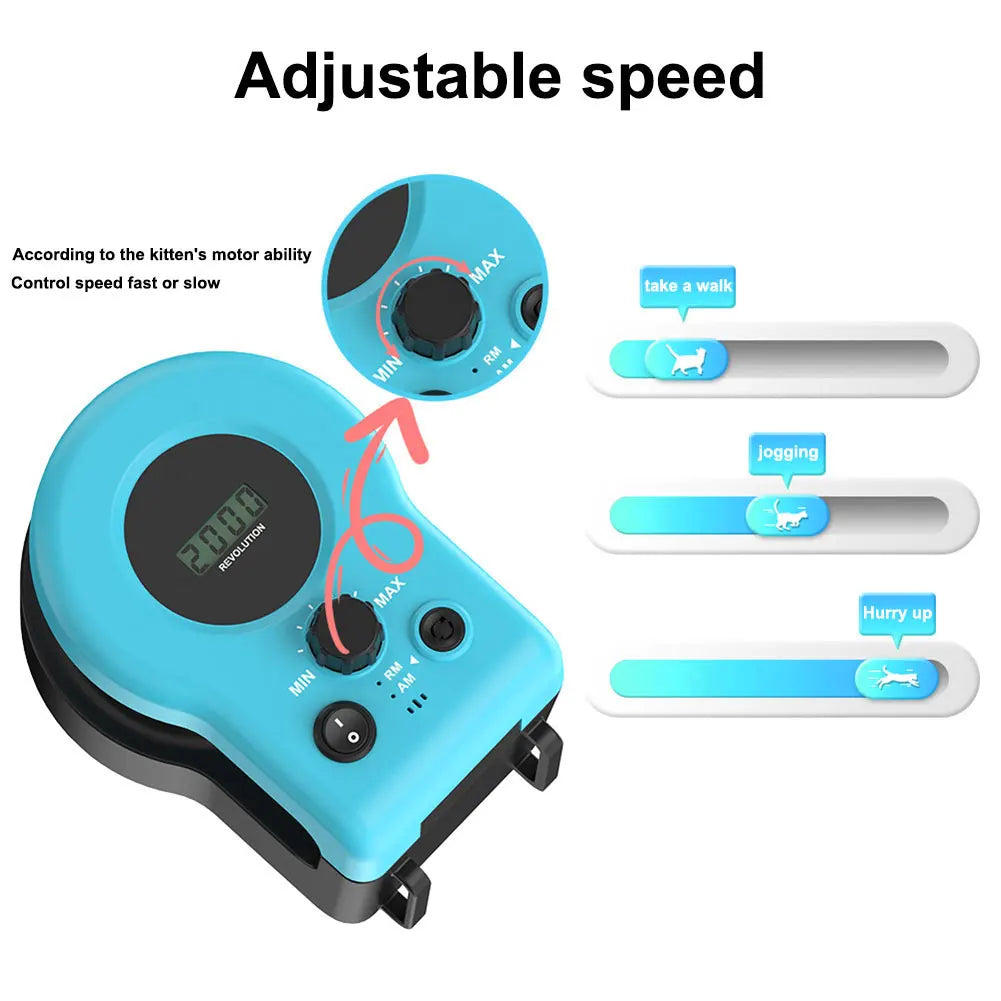 Interactive Cat Toy Chase Run