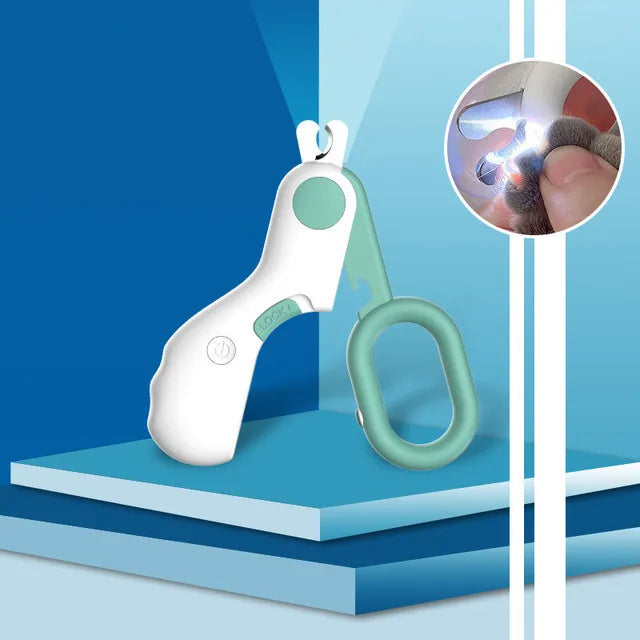 Professional Pet Nail Clipper LED