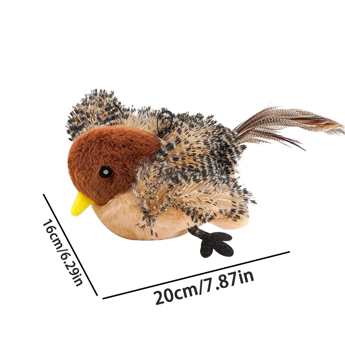 Remote Control Simulated Chirping Bird Toy