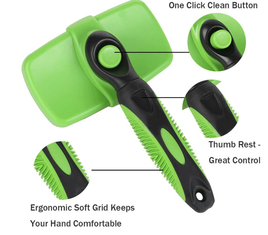Furfreeze Self-Cleaning Grooming Brush