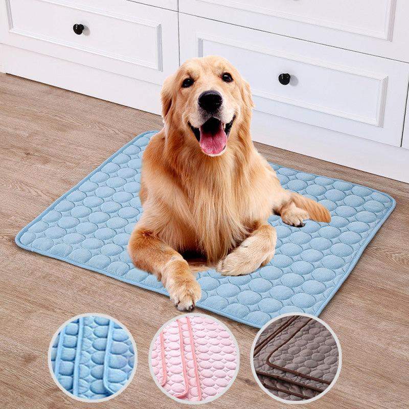 Pressure-activated cooling mat giving a dog or cat a cool place to lie down — view 5