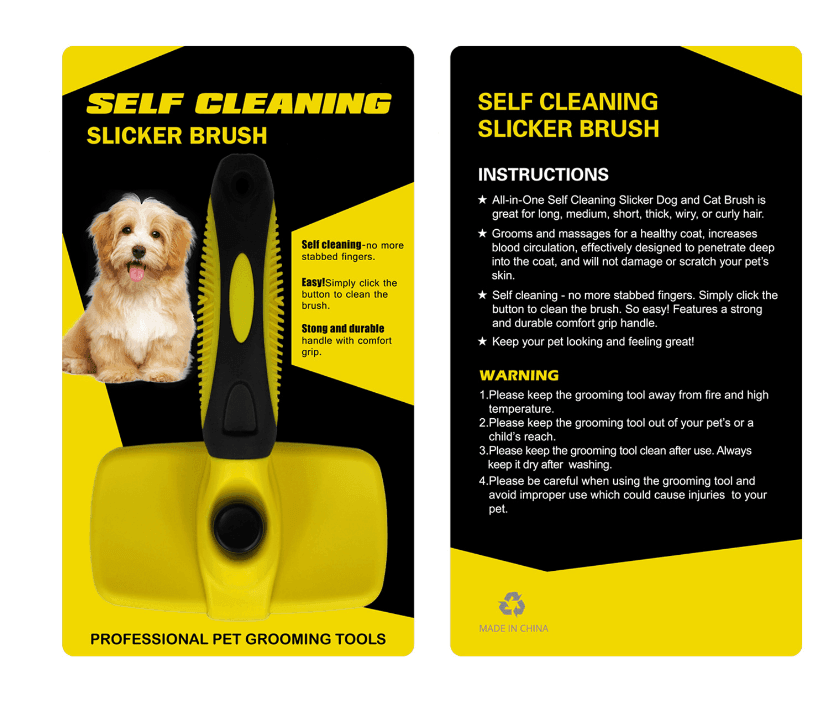 Furfreeze self-cleaning grooming brush for dogs and cats — view 7