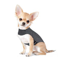 Calming pressure anxiety jacket for dogs in heather grey — view 3