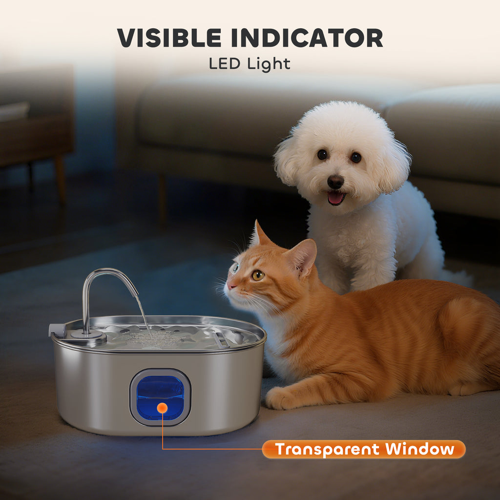 Pet water fountain filter detail