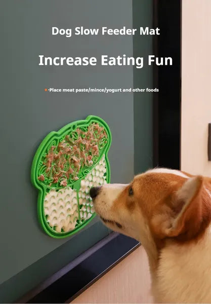 Calming suction lick mat and slow feeder for dogs and cats — view 2