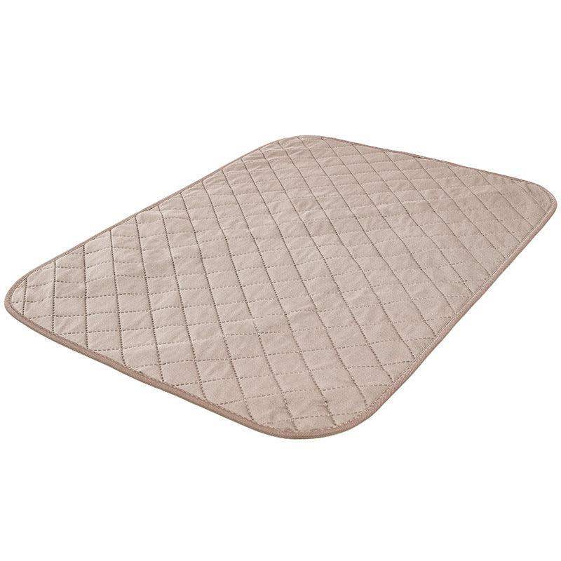 Natural bamboo cooling mat that stays cool for a dog or cat to rest on — view 5