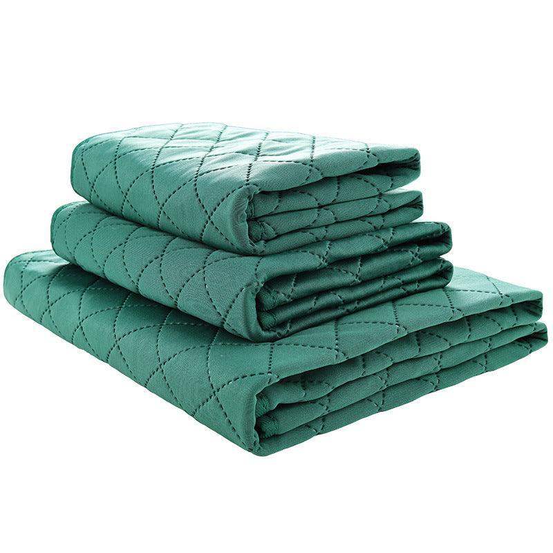 Natural bamboo cooling mat that stays cool for a dog or cat to rest on — view 2