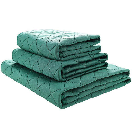 Natural bamboo cooling mat that stays cool for a dog or cat to rest on — view 2