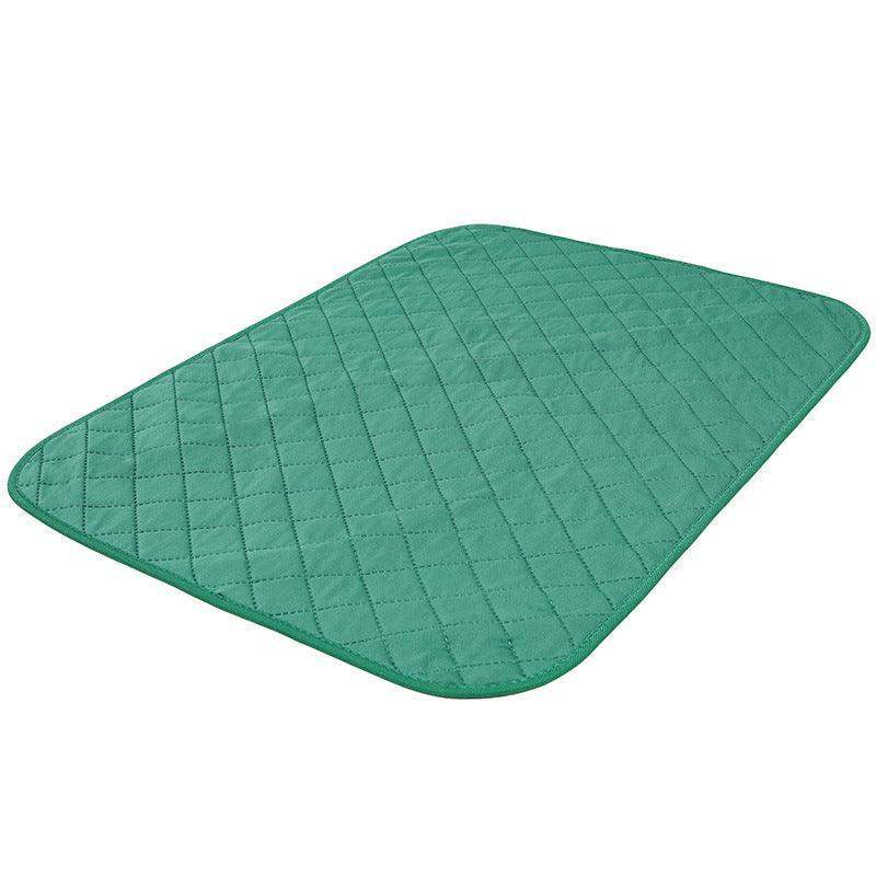 Natural bamboo cooling mat that stays cool for a dog or cat to rest on — view 3