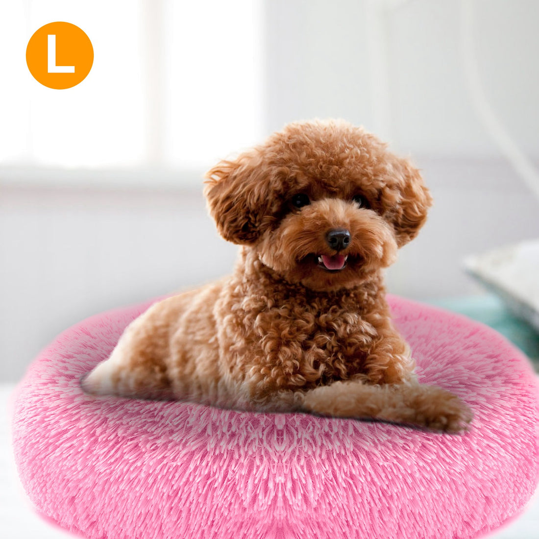 Cozy Fleece Nest Bed